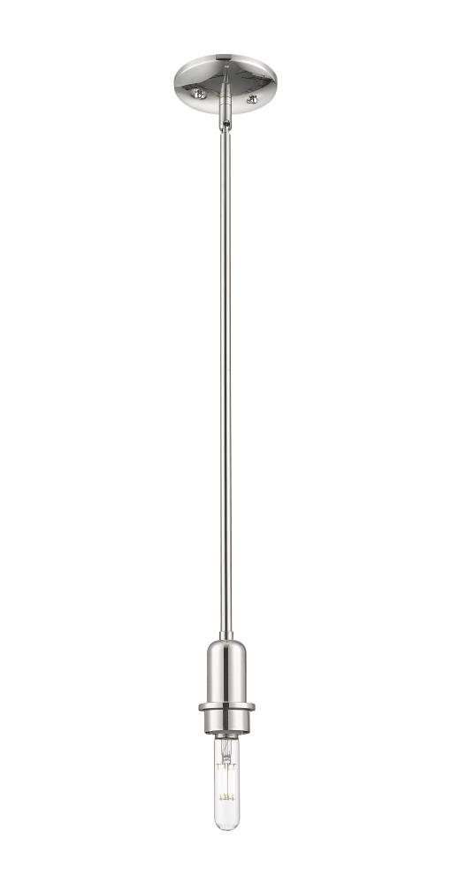 Arcadia - 1 Light - 3 inch - Brushed Polished Nickel - Mini Pendant