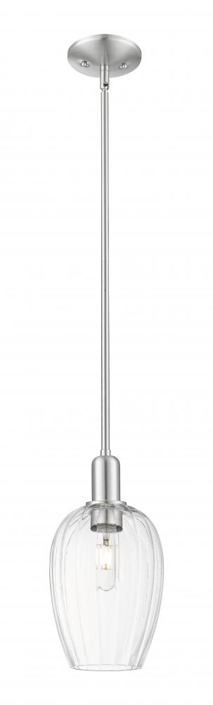 Preston - 1 Light - 6 inch - Brushed Satin Nickel - Mini Pendant