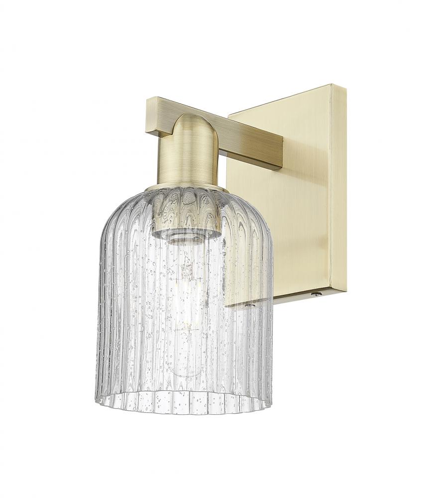 Bridal Veil - 1 Light - 6 inch - Antique Brass - Sconce