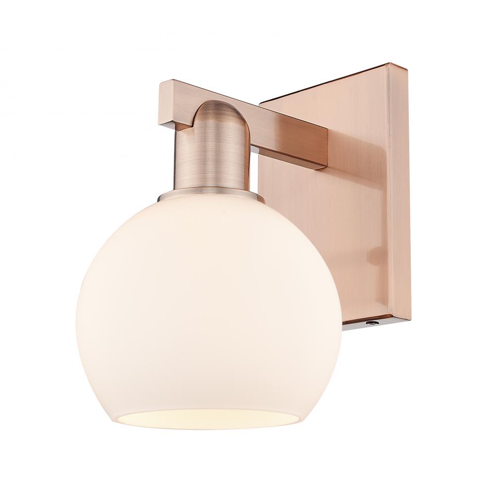 Athens - 1 Light - 6 inch - Antique Copper - Sconce