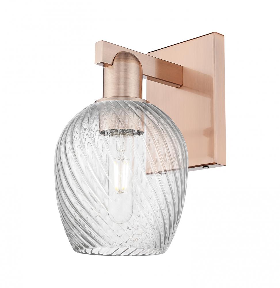 Salina - 1 Light - 6 inch - Champagne Bronze - Sconce