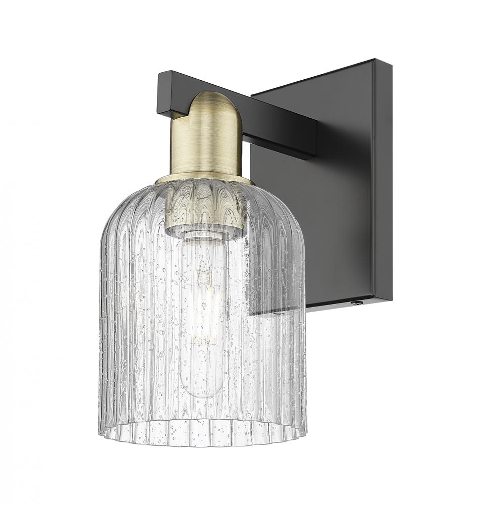 Bridal Veil - 1 Light - 6 inch - Black Antique Brass - Sconce