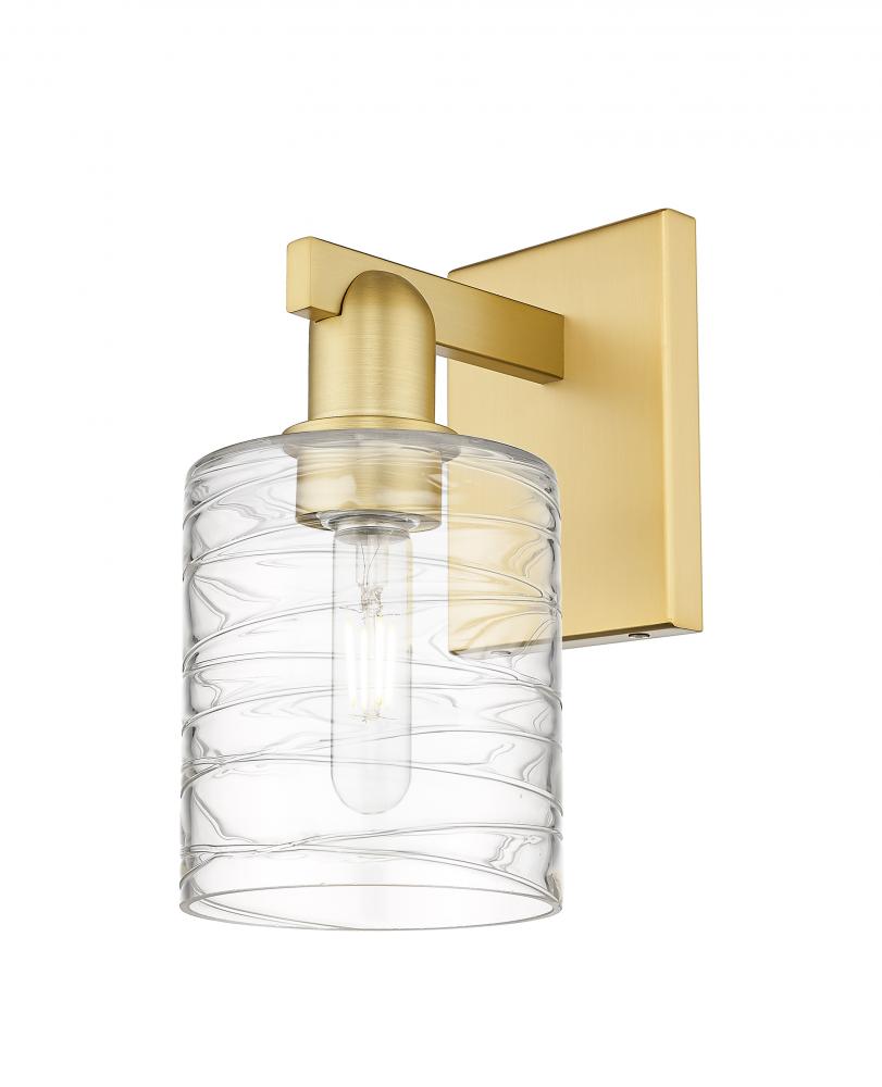 Cobbleskill - 1 Light - 5 inch - Satin Gold - Sconce
