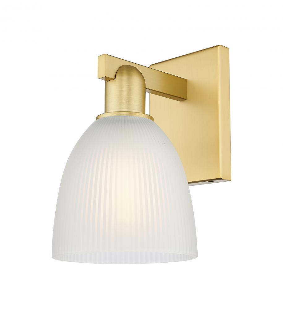 Castile - 1 Light - 6 inch - Satin Gold - Sconce