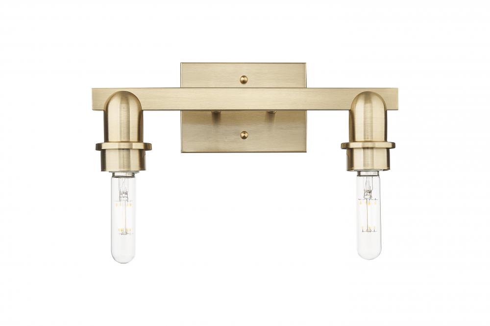 Arcadia - 2 Light - 11 inch - Brushed Champagne Bronze - Bath Vanity Light