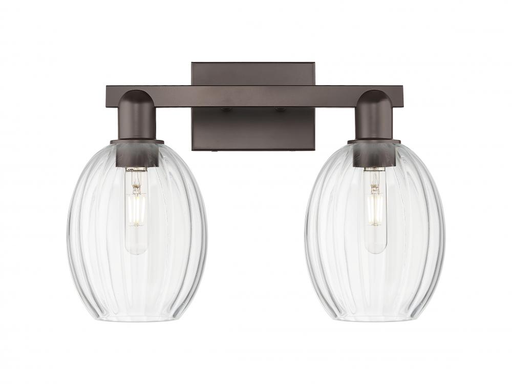 Preston - 2 Light - 16 inch - Oil Rubbed Bronze - Bath Vanity Light
