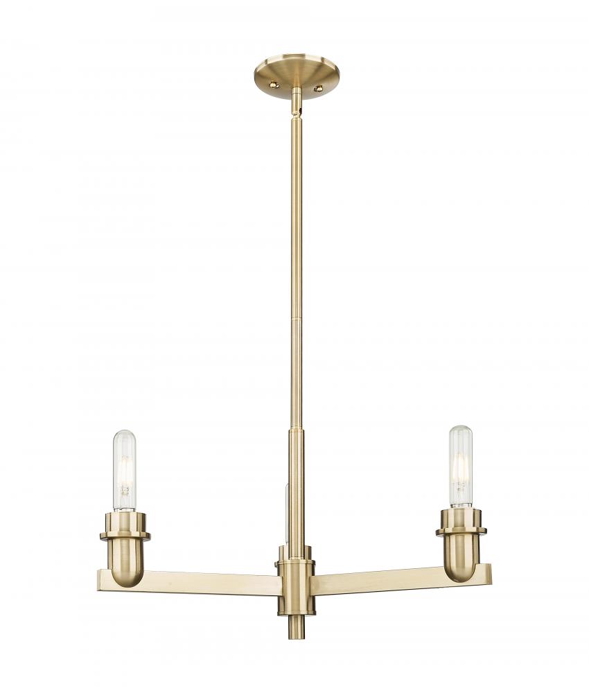 Arcadia - 3 Light - 22 inch - Brushed Champagne Bronze - Pendant