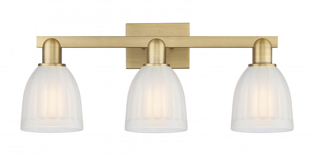 Brookfield - 3 Light - 25 inch - Champagne Bronze - Bath Vanity Light