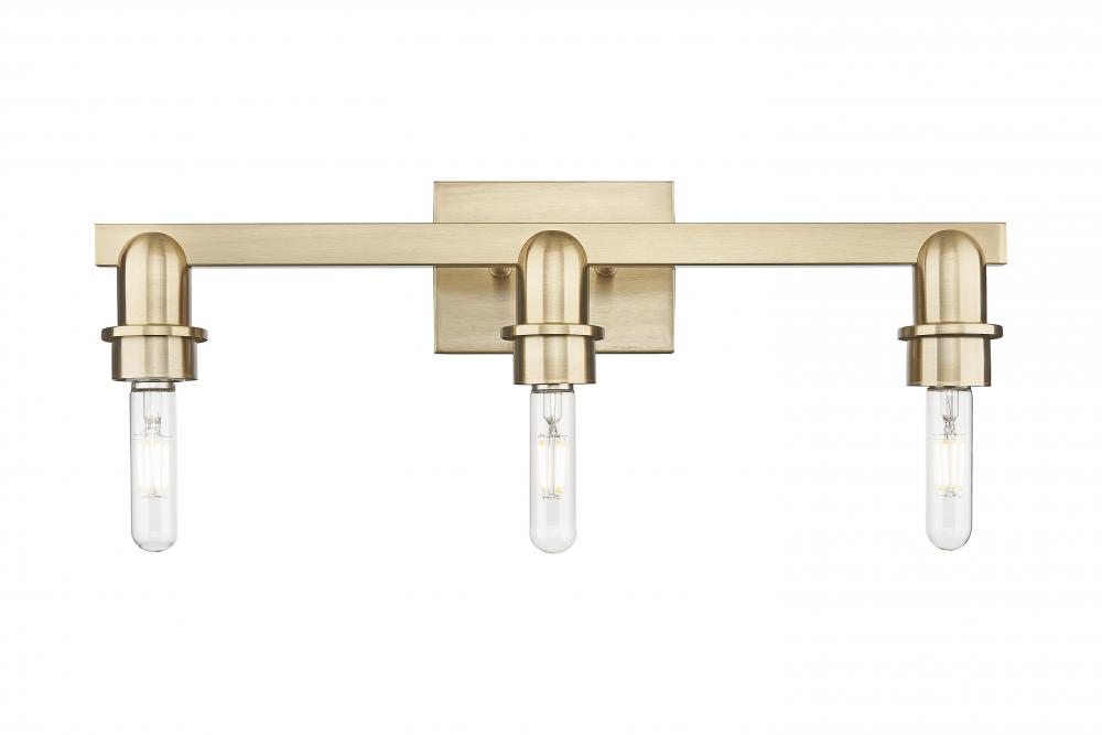 Arcadia - 3 Light - 19 inch - Brushed Champagne Bronze - Bath Vanity Light
