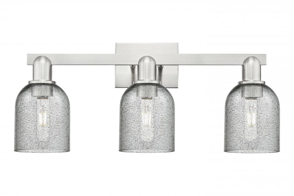 Caledonia - 3 Light - 24 inch - Brushed Satin Nickel - Bath Vanity Light