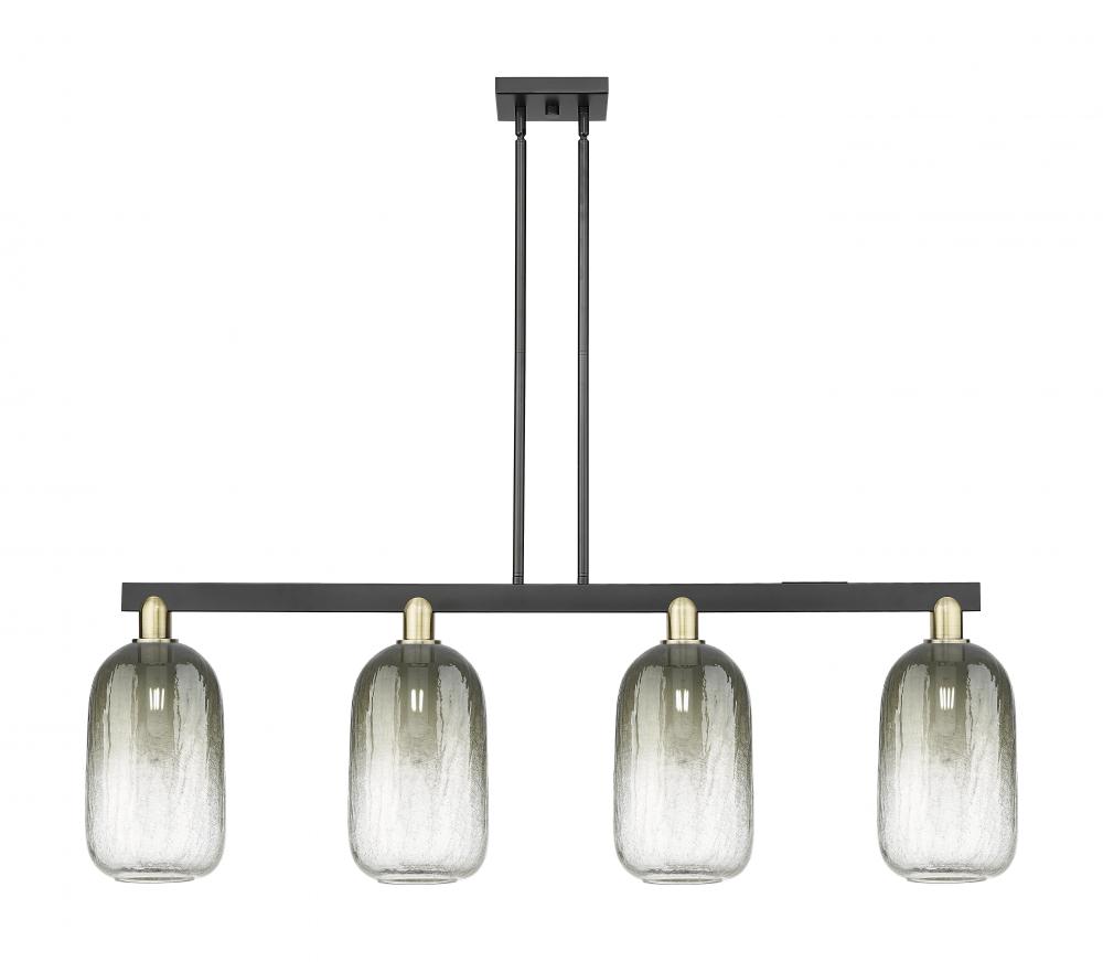 Brookhaven Cloche - 4 Light - 48 inch - Black Antique Brass - Cord hung - Island Light