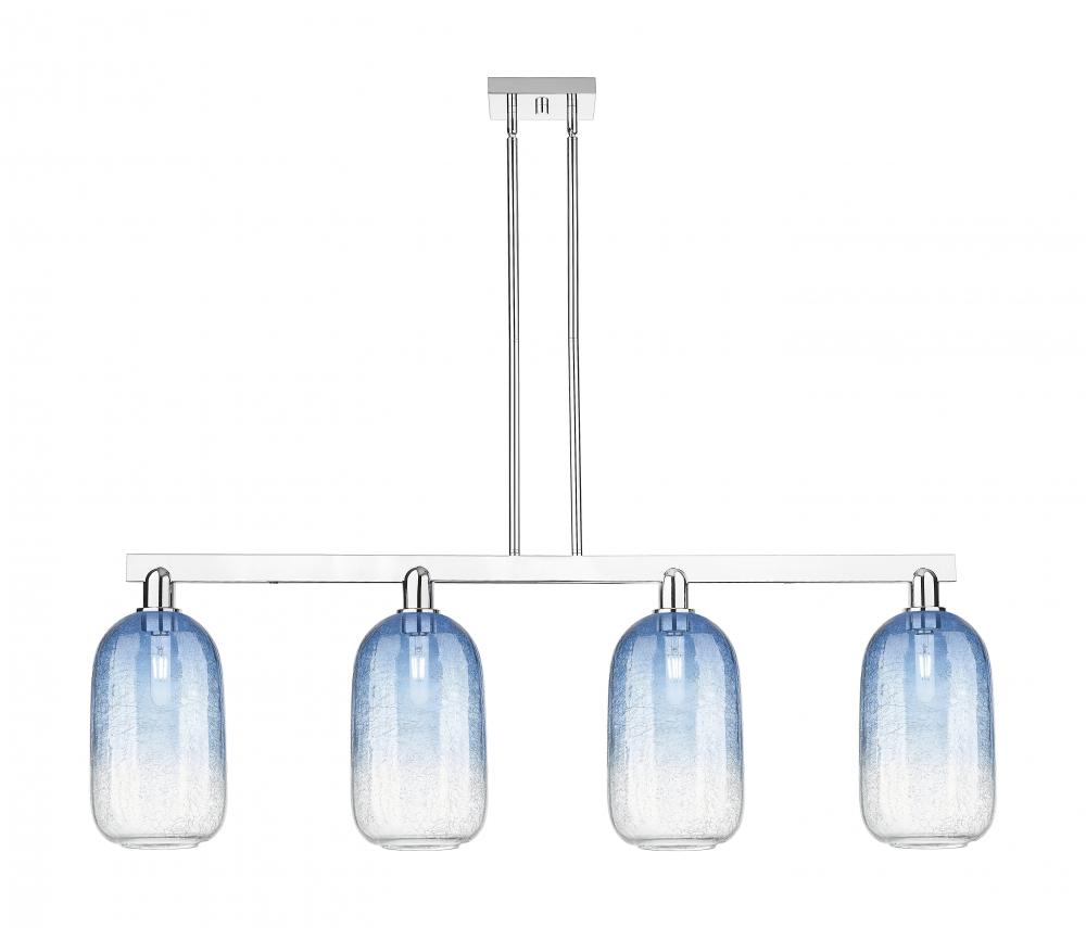 Brookhaven Cloche - 4 Light - 48 inch - Polished Chrome - Cord hung - Island Light