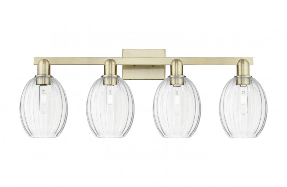 Preston - 4 Light - 36 inch - Polished Chrome - Bath Vanity Light