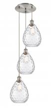 Innovations Lighting 113B-3P-SN-G372 - Waverly - 3 Light - 15 inch - Brushed Satin Nickel - Cord Hung - Multi Pendant