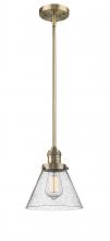 Innovations Lighting 201S-BB-G44-LED - Cone - 1 Light - 8 inch - Brushed Brass - Stem Hung - Mini Pendant