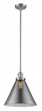 Innovations Lighting 201S-PN-G43-L-LED - Cone - 1 Light - 12 inch - Polished Nickel - Stem Hung - Mini Pendant