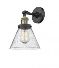 Innovations Lighting 203-BAB-G44 - Cone - 1 Light - 8 inch - Black Antique Brass - Adjustable Sconce