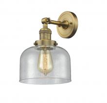 Innovations Lighting 203-BB-G74 - Bell - 1 Light - 8 inch - Brushed Brass - Adjustable Sconce