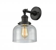 Innovations Lighting 203-OB-G74 - Bell - 1 Light - 8 inch - Oil Rubbed Bronze - Adjustable Sconce
