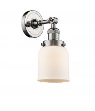 Innovations Lighting 203-PN-G51 - Bell - 1 Light - 5 inch - Polished Nickel - Adjustable Sconce