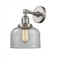 Innovations Lighting 203-SN-G72 - Bell - 1 Light - 8 inch - Brushed Satin Nickel - Adjustable Sconce