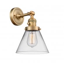 Innovations Lighting 203SW-BB-G42 - Cone - 1 Light - 8 inch - Brushed Brass - Adjustable Sconce