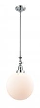 Innovations Lighting 206-PC-G201-12 - Beacon - 1 Light - 12 inch - Polished Chrome - Stem Hung - Adjustable Mini Pendant