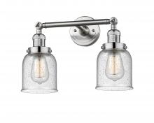 Innovations Lighting 208-SN-G54-LED - Bell - 2 Light - 16 inch - Brushed Satin Nickel - Adjustable Bath Vanity Light