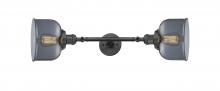 Innovations Lighting 208L-OB-G73 - Bell - 2 Light - 8 inch - Oil Rubbed Bronze - Adjustable Bath Vanity Light