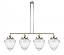 Innovations Lighting 214-PN-G664-12 - Bullet - 4 Light - 50 inch - Polished Nickel - Stem Hung - Adjustable Island Light