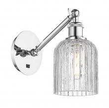 Innovations Lighting 317-1W-PC-G559-5CL - Bridal Veil - 1 Light - 5 inch - Polished Chrome - Adjustable Sconce