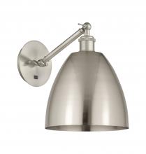 Innovations Lighting 317-1W-SN-MBD-9-SN - Bristol - 1 Light - 9 inch - Brushed Satin Nickel - Adjustable Sconce