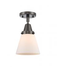 Innovations Lighting 447-1C-OB-G61 - Cone - 1 Light - 6 inch - Oil Rubbed Bronze - Flush Mount