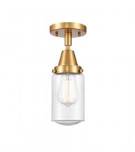 Innovations Lighting 447-1C-SG-G314 - Dover - 1 Light - 5 inch - Satin Gold - Flush Mount