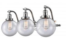 Innovations Lighting 515-3W-PC-G202-8 - Beacon - 3 Light - 28 inch - Polished Chrome - Adjustable Bath Vanity Light