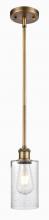 Innovations Lighting 516-1S-BB-G804 - Clymer - 1 Light - 4 inch - Brushed Brass - Mini Pendant