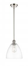 Innovations Lighting 516-1S-PN-GBD-92 - Bristol - 1 Light - 9 inch - Polished Nickel - Mini Pendant