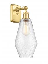 Innovations Lighting 516-1W-SG-G654-7 - Cindyrella - 1 Light - 7 inch - Satin Gold - Sconce