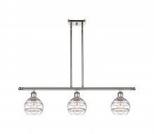 Innovations Lighting 516-3I-PN-G556-6CL - Rochester - 3 Light - 36 inch - Polished Nickel - Cord hung - Island Light