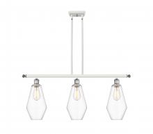 Innovations Lighting 516-3I-WPC-G652-7 - Cindyrella - 3 Light - 36 inch - White Polished Chrome - Cord hung - Island Light