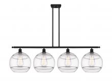 Innovations Lighting 516-4I-BK-G556-12CL - Rochester - 4 Light - 50 inch - Matte Black - Cord hung - Island Light