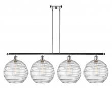 Innovations Lighting 516-4I-PC-G1213-12 - Athens Deco Swirl - 4 Light - 50 inch - Polished Chrome - Cord hung - Island Light