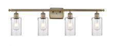 Innovations Lighting 516-4W-AB-G804 - Clymer - 4 Light - 34 inch - Antique Brass - Bath Vanity Light