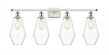 Innovations Lighting 516-4W-WPC-G652-7 - Cindyrella - 4 Light - 37 inch - White Polished Chrome - Bath Vanity Light