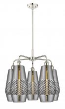 Innovations Lighting 516-5CR-PN-G683-7 - Windham - 5 Light - 25 inch - Polished Nickel - Chandelier