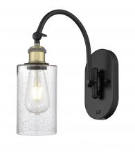 Innovations Lighting 518-1W-BAB-G804 - Clymer - 1 Light - 4 inch - Black Antique Brass - Adjustable Swing Arm