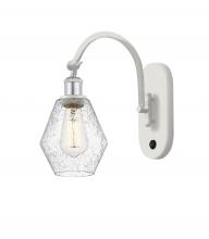 Innovations Lighting 518-1W-WPC-G654-6 - Cindyrella - 1 Light - 6 inch - White Polished Chrome - Adjustable Swing Arm