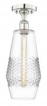 Innovations Lighting 616-1F-PN-G682-7 - Windham - 1 Light - 7 inch - Polished Nickel - Flush Mount
