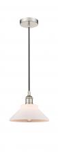 Innovations Lighting 616-1P-PN-G131 - Orwell - 1 Light - 8 inch - Polished Nickel - Cord hung - Mini Pendant