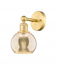 Innovations Lighting 616-1W-SG-G128-6 - Athens - 1 Light - 6 inch - Satin Gold - Sconce